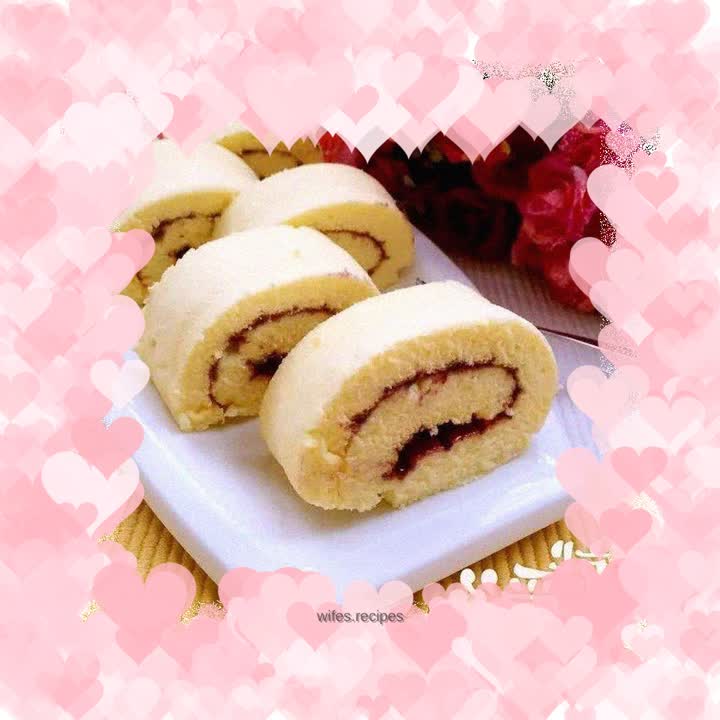 Blueberry Cake Roll