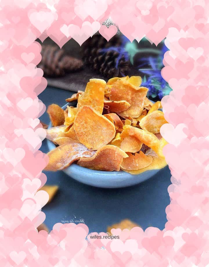 Delicious and convenient snack--fried sweet potato chips