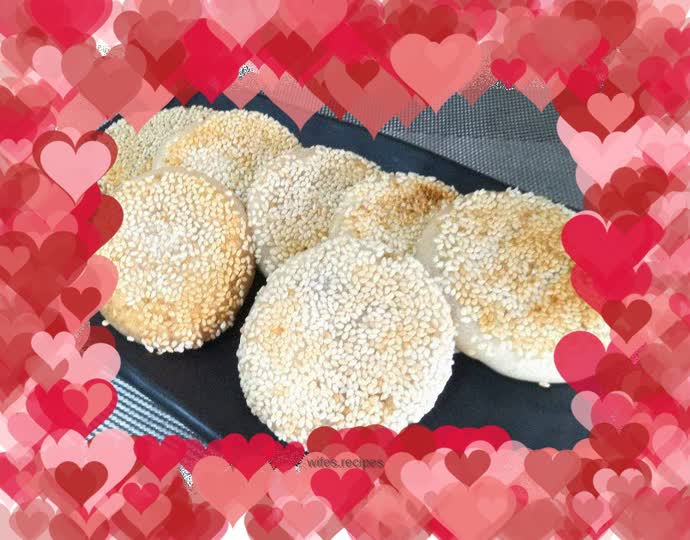 Glutinous rice flour sugar cake