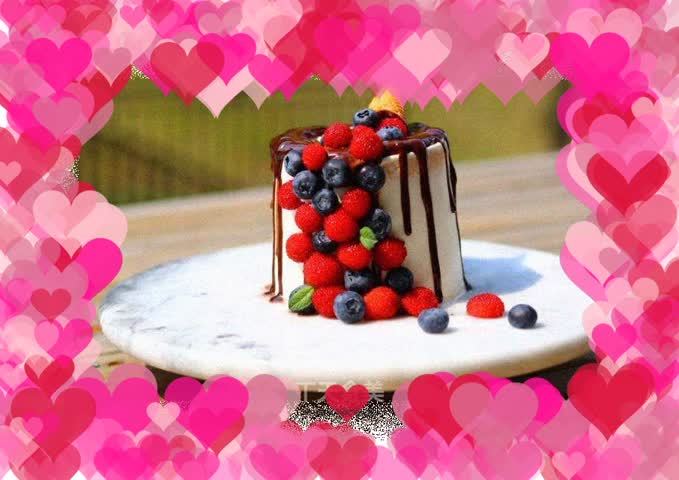 Four-inch small cake