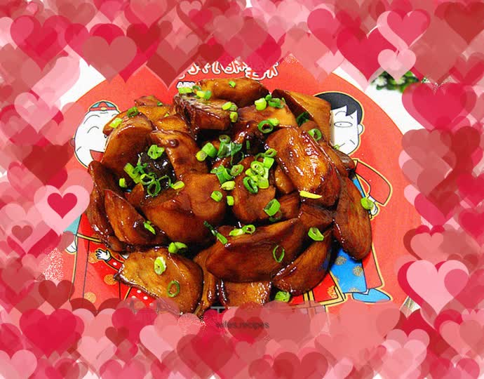 Braised King Oyster Mushroom