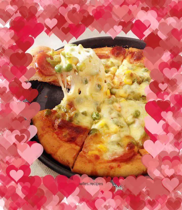 Crispy Supreme Seafood Pizza