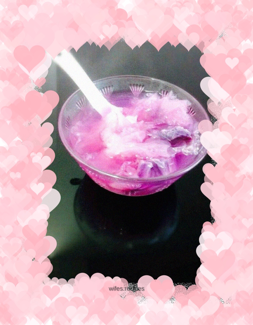 Dreamy Purple Sweet Potato and Tremella Soup