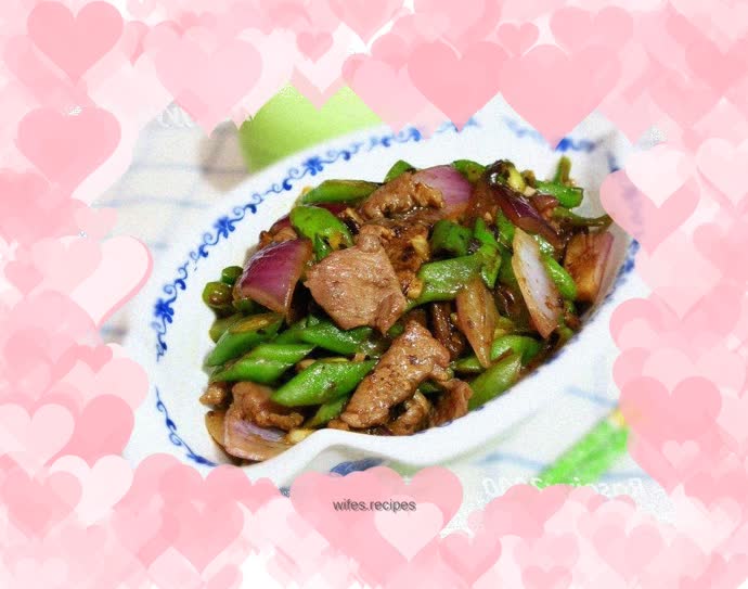 Beef and Green Beans with Garlic Black Bean Sauce
