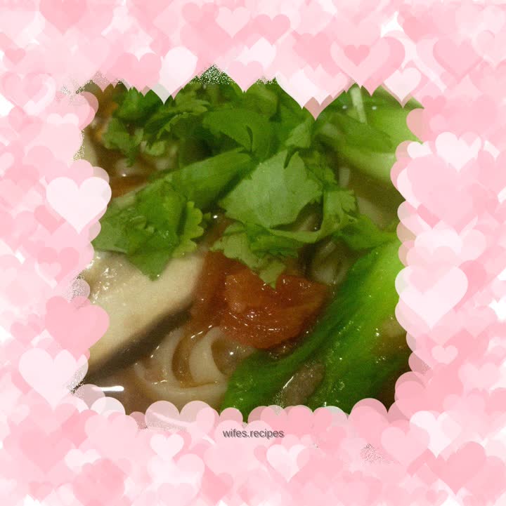 Tomato Beef Noodle Soup