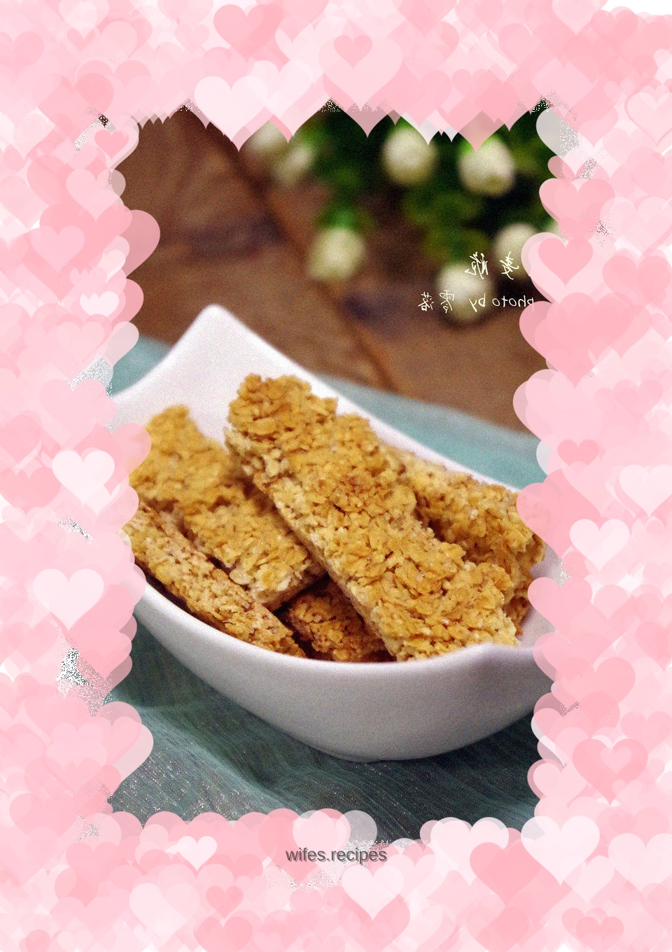 【Homemade Energy Bar】Oatmeal Crisps