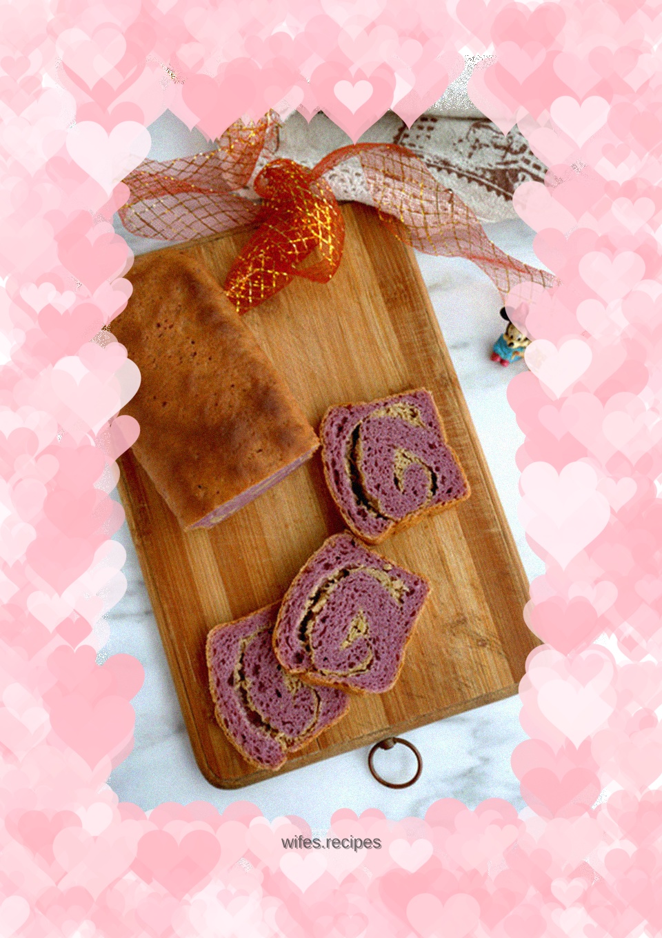 【France】Peanut Butter Banana Purple Sweet Potato Toast