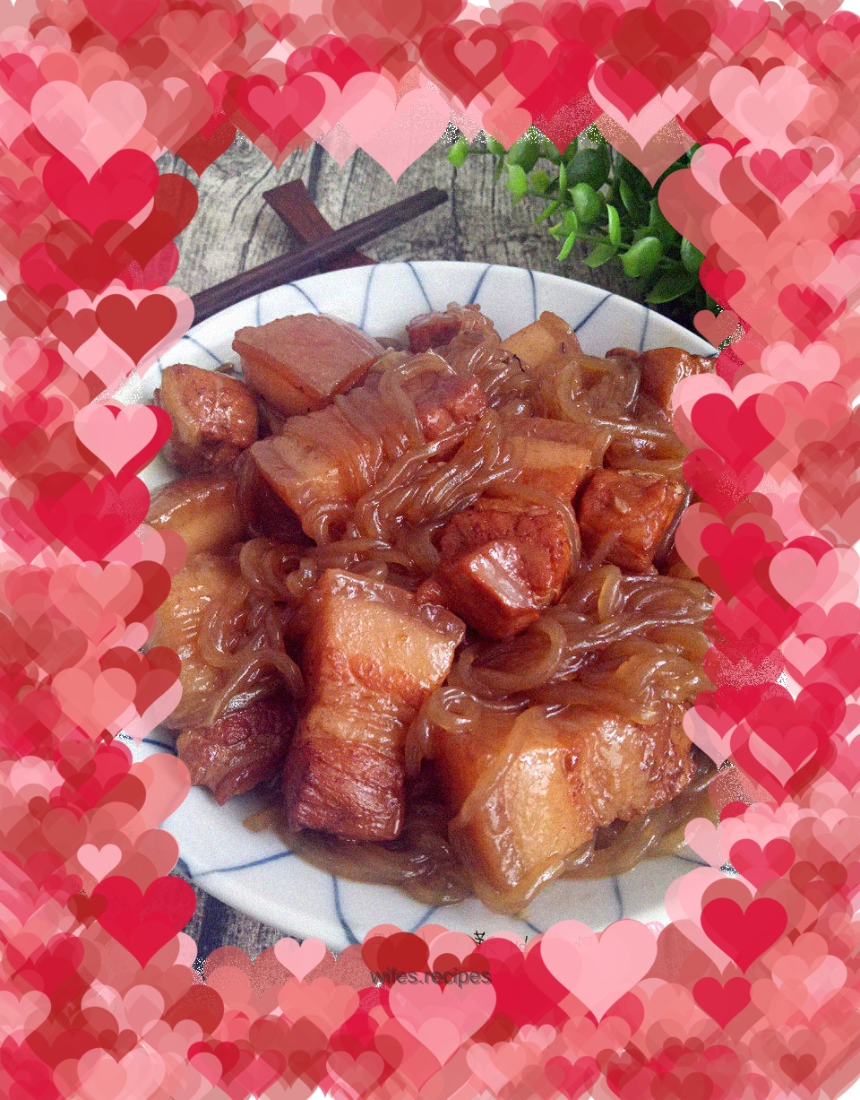 Pork stewed vermicelli