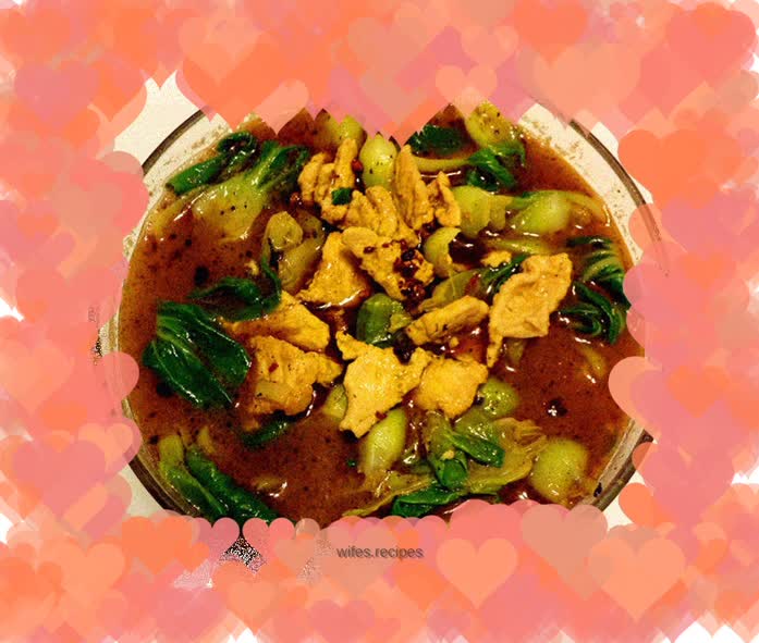 Home-style boiled pork slices