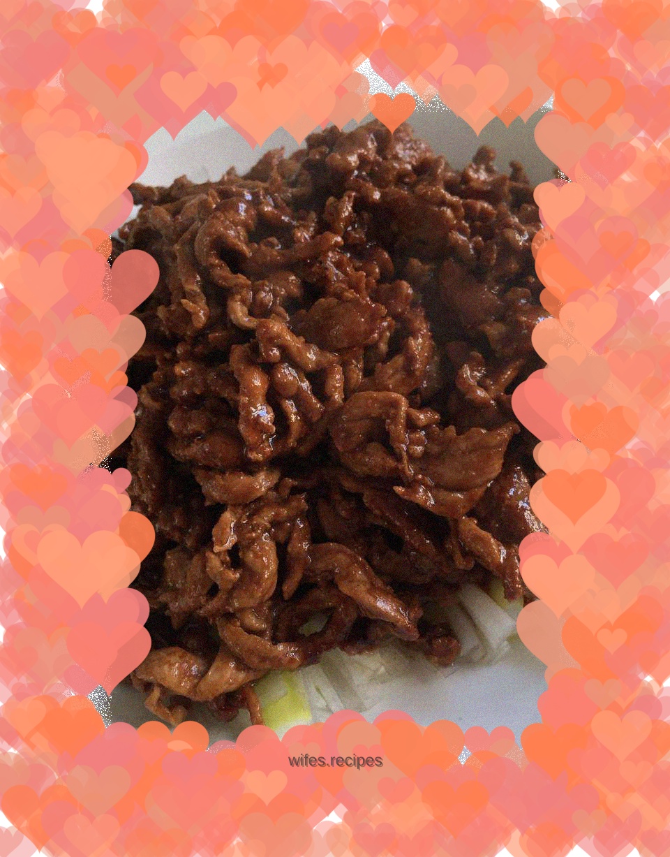 Shredded Pork with Beijing Sauce