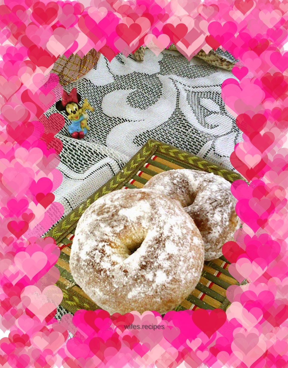 Soft and waxy donuts