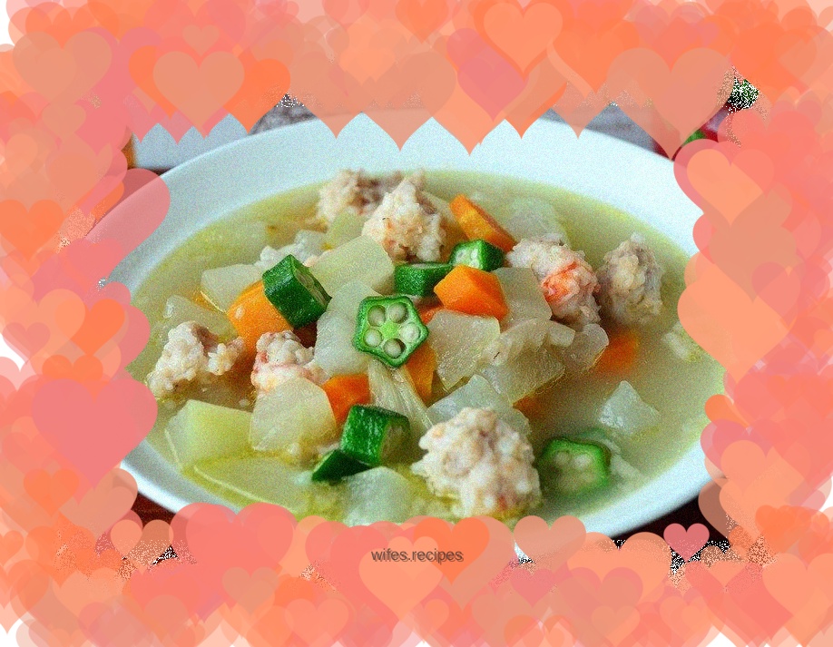 【Henan】Boiled Shrimp and Meatballs in Vegetable Soup