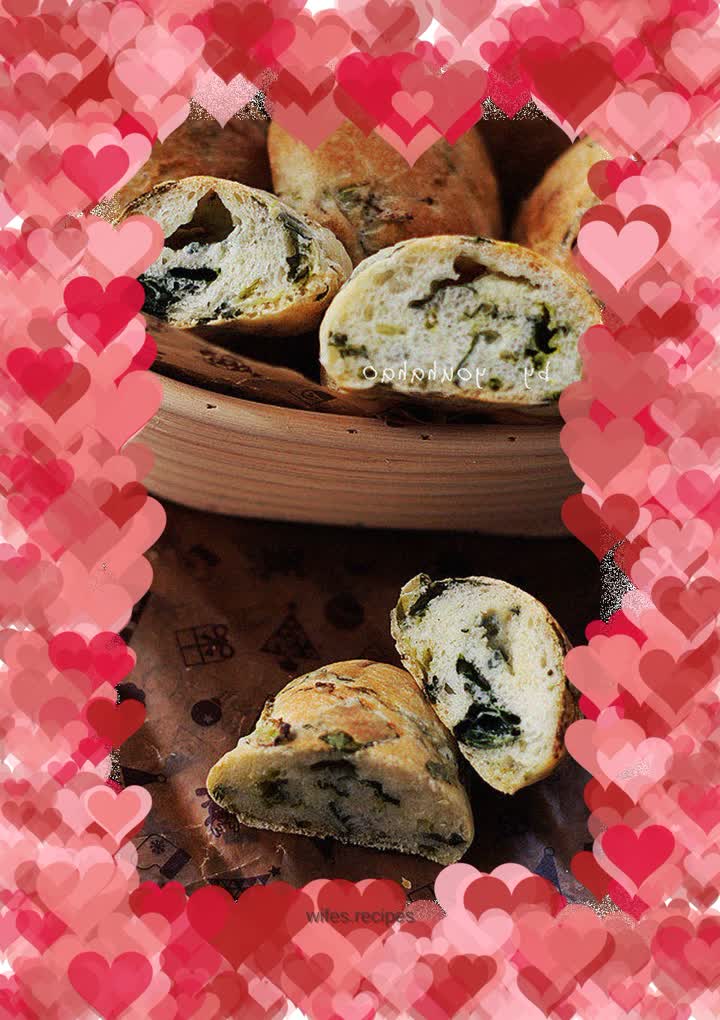 Spinach Cheese Bread