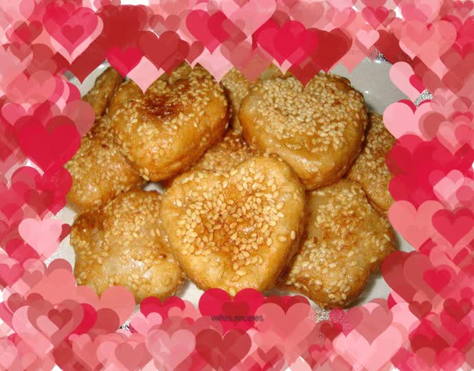 The temptation of foodies---little sesame balls