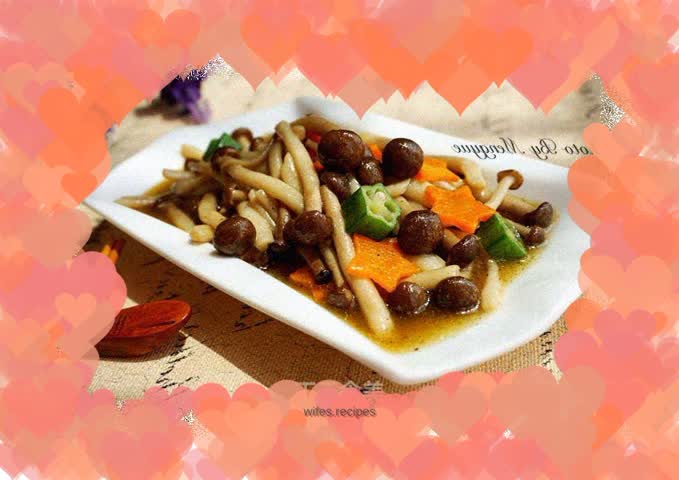 Chicken Sauce Crab Mushroom