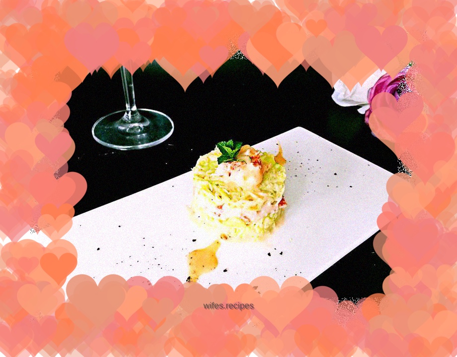 Cabbage and Lobster Salad