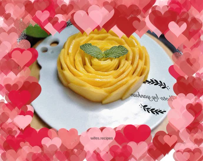 Homemade mango blossom