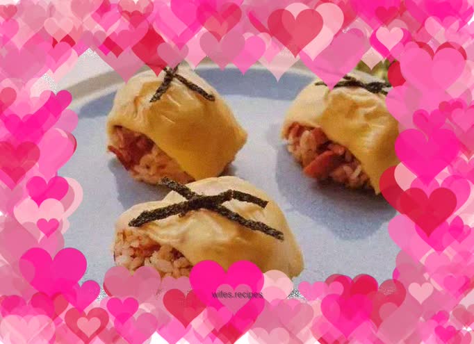 Grilled cheese rice balls