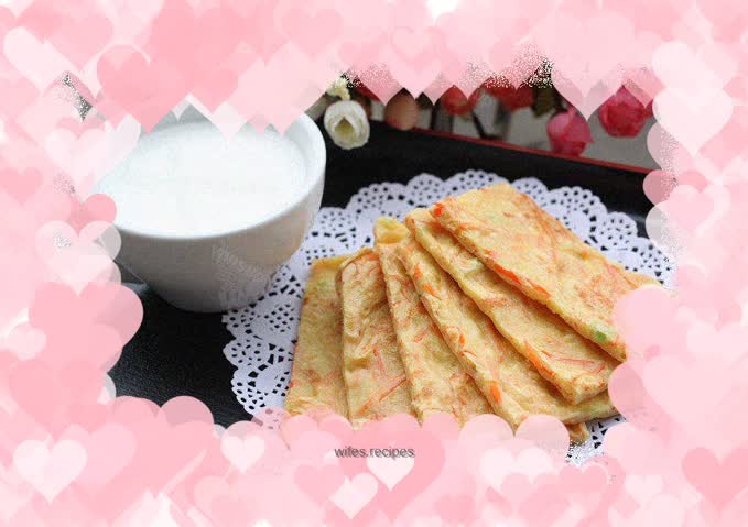 【Carrot Milk Egg Pancake】——It’s so easy to make your own breakfast