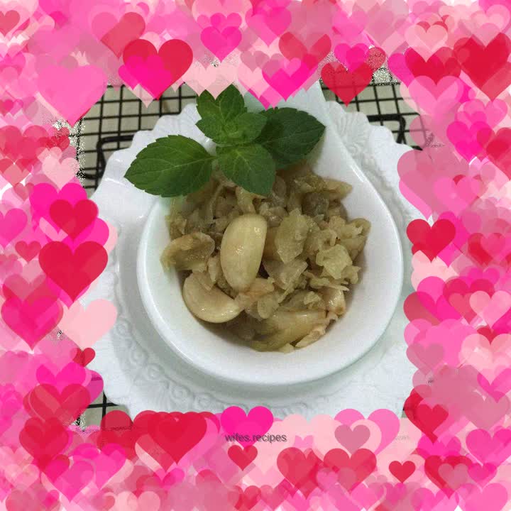 Homemade winter vegetables