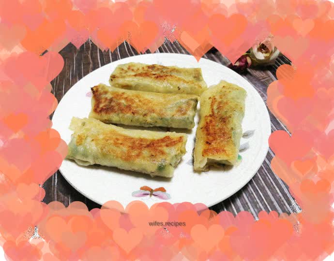 Shepherd's Purse Spring Rolls