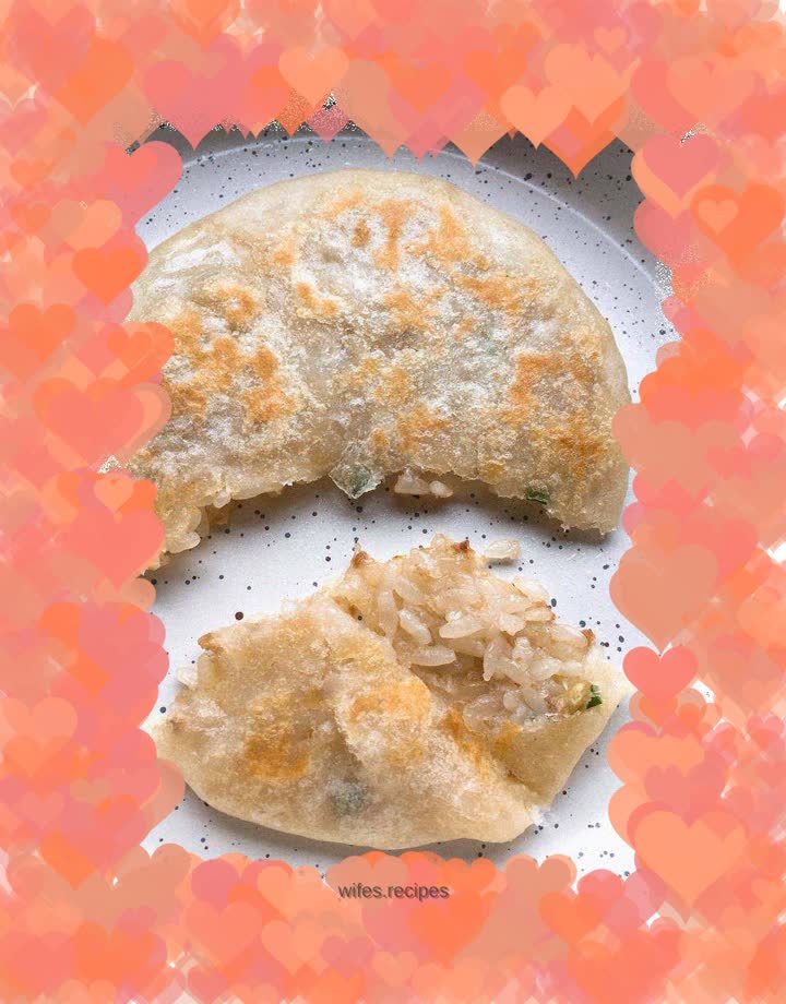 Glutinous rice pancake