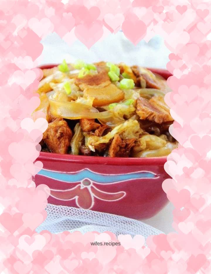 Pork stewed vermicelli