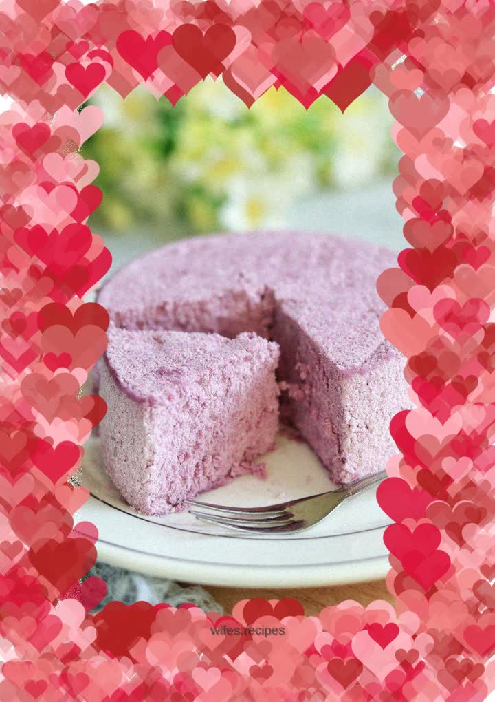 Purple Sweet Potato Pancake