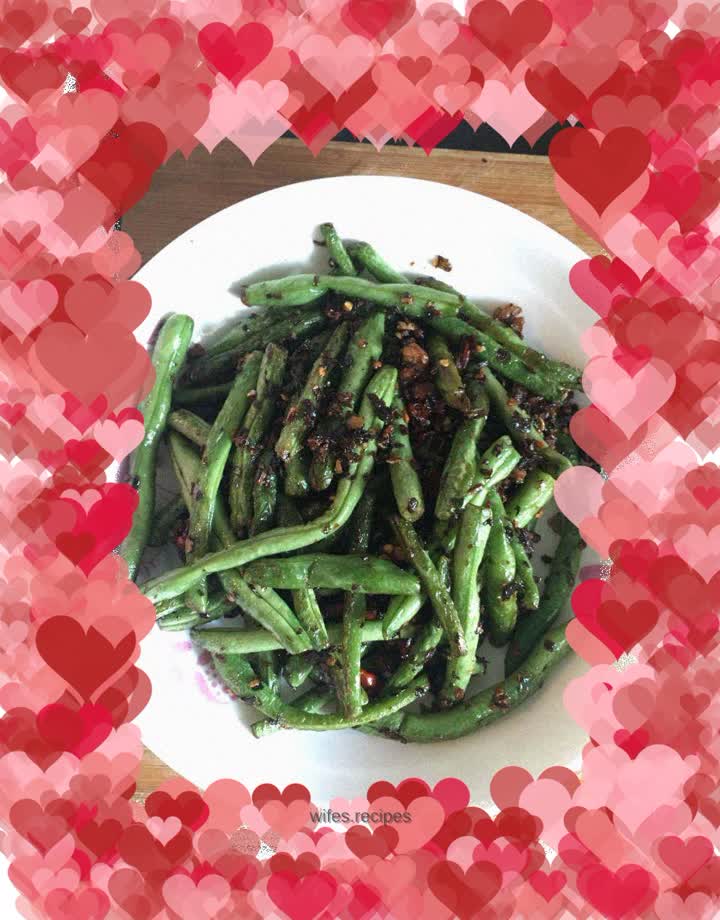 Stir-fried green beans