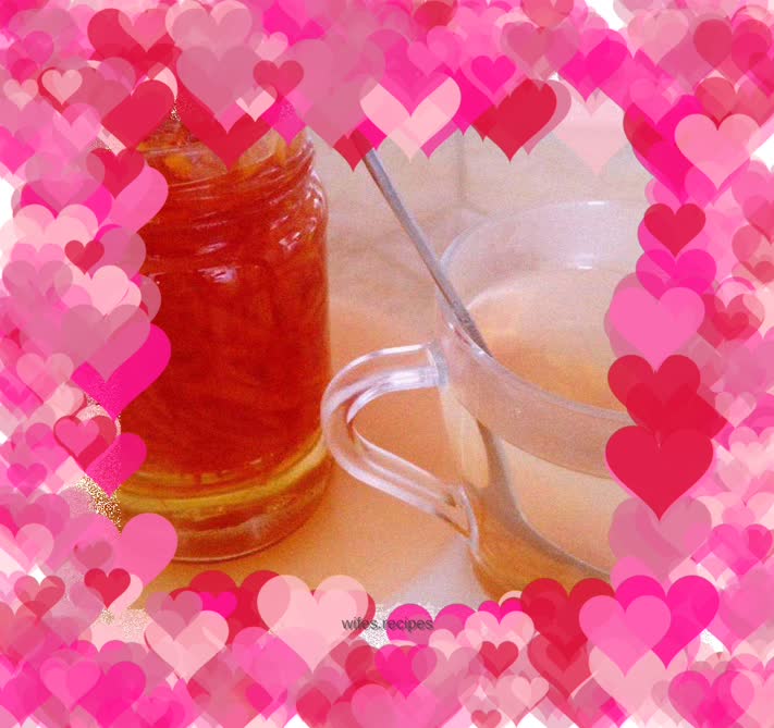 Honey grapefruit tea