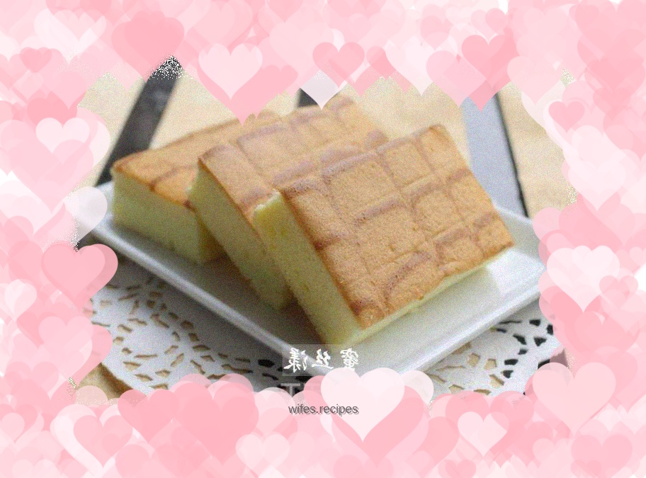 Chiba pattern chiffon cake