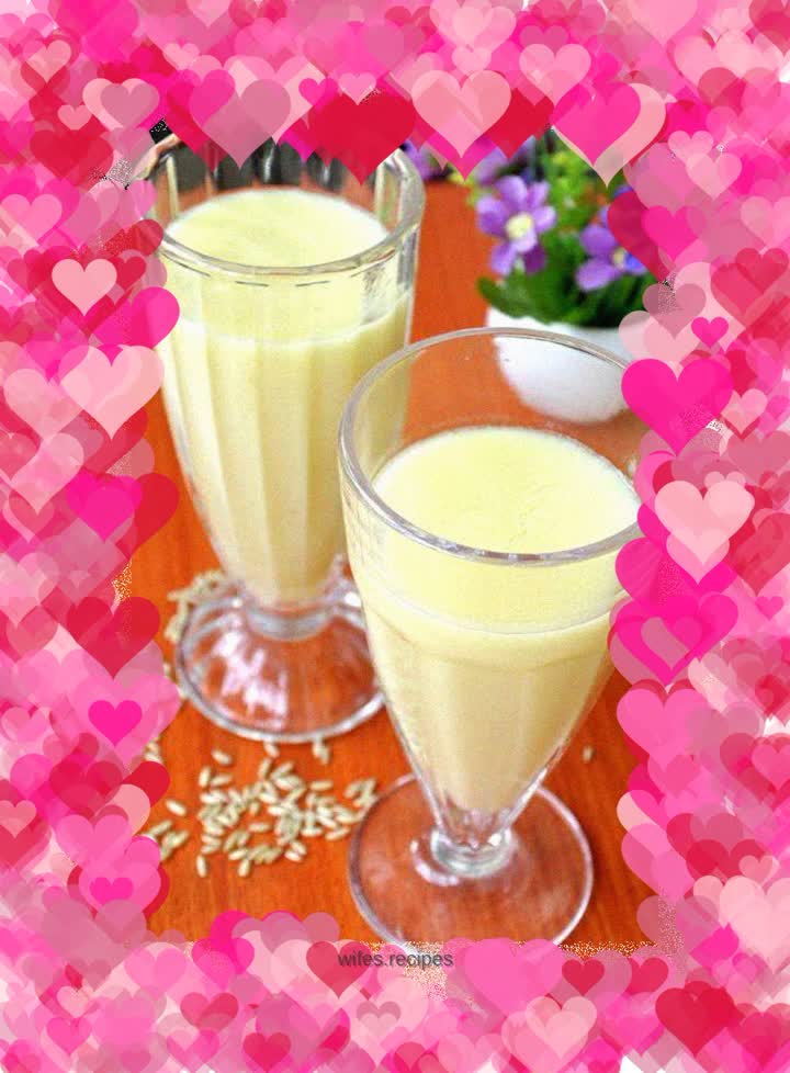Corn oat soy milk