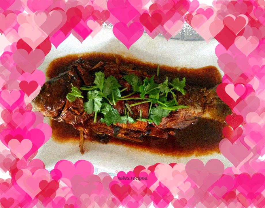Braised carp