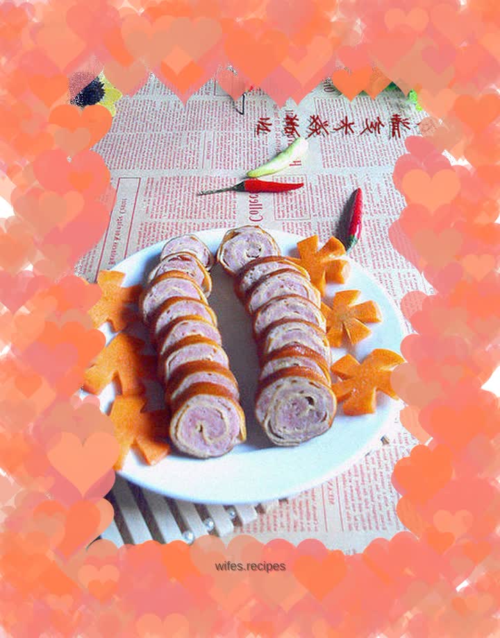 Northeastern cuisine with a smoky look——Northeastern bacon rolls