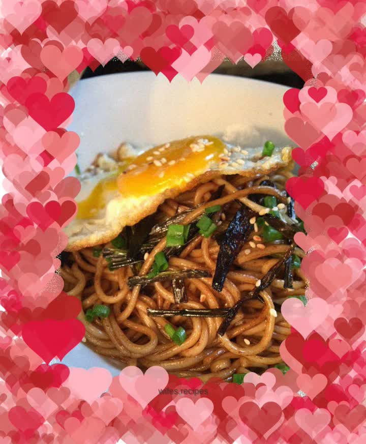 Scallion oil noodles