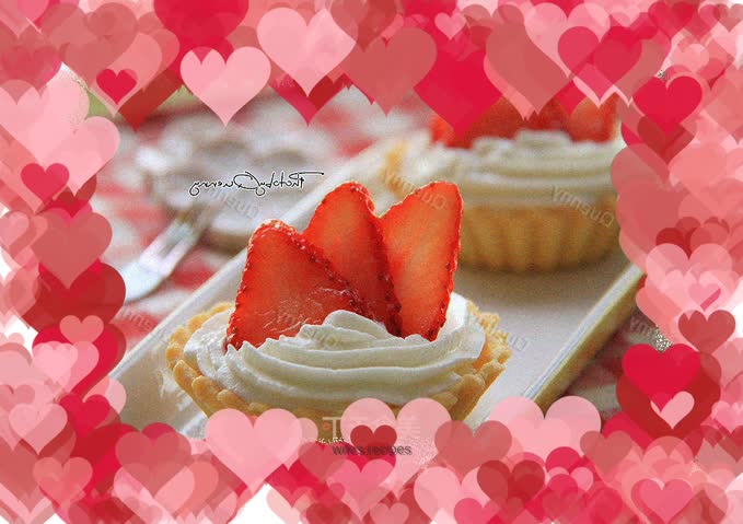 Strawberry Cheese Tart