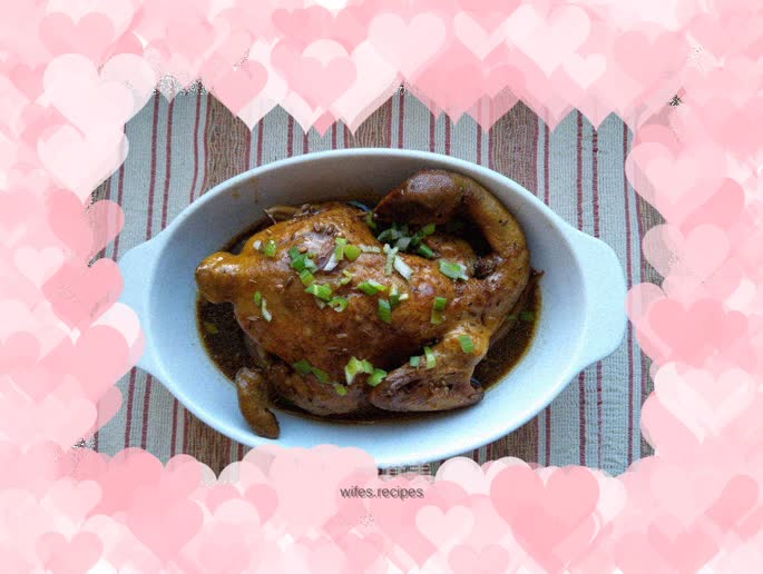 Braised whole chicken in 30 minutes - Mother’s Day, a quick answer for a lazy daughter