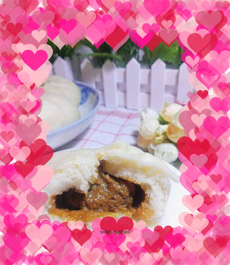 Pork and cabbage buns - with detailed bun-making process