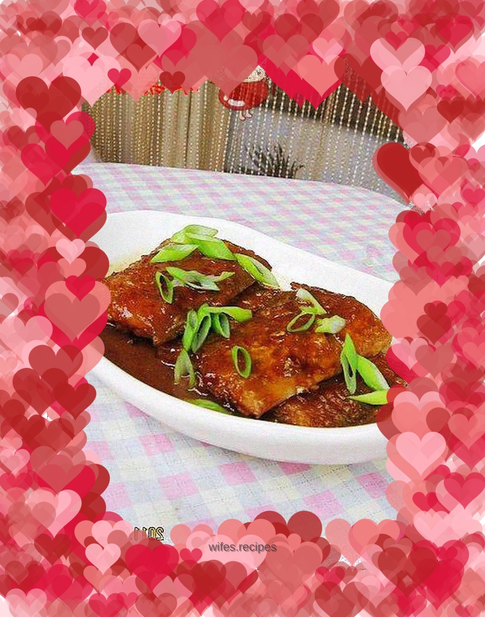 Braised hairtail fish