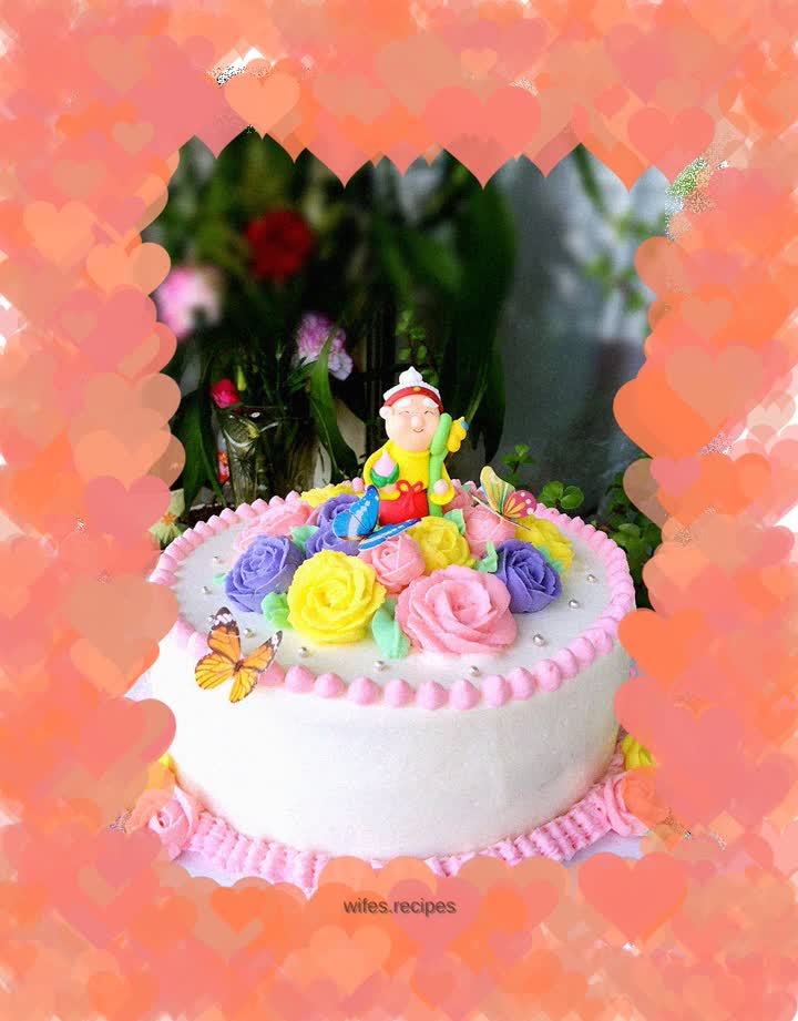 Mother-in-law’s birthday cake