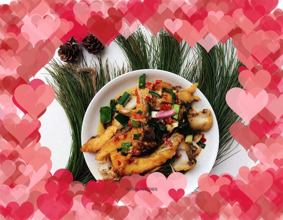 Chopped chilli fish fillets