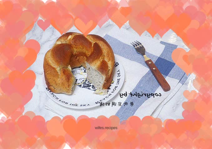 Cheese black tea bread