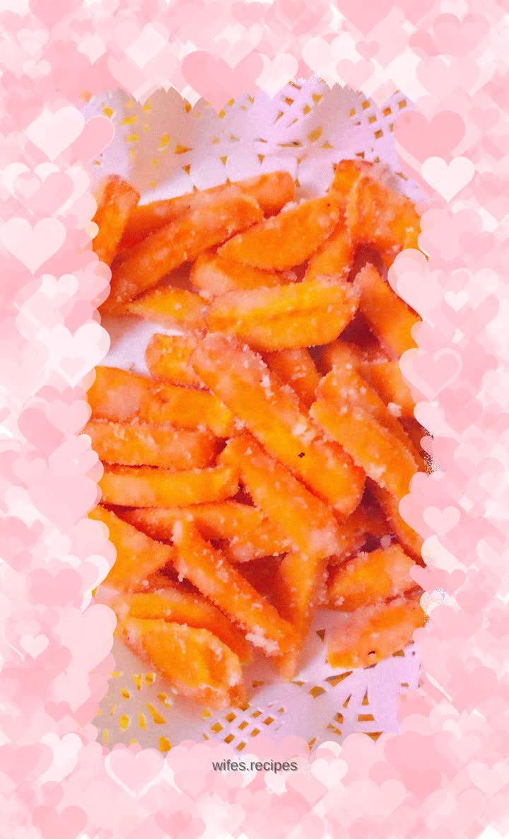 Anti-sand golden sweet potato fries