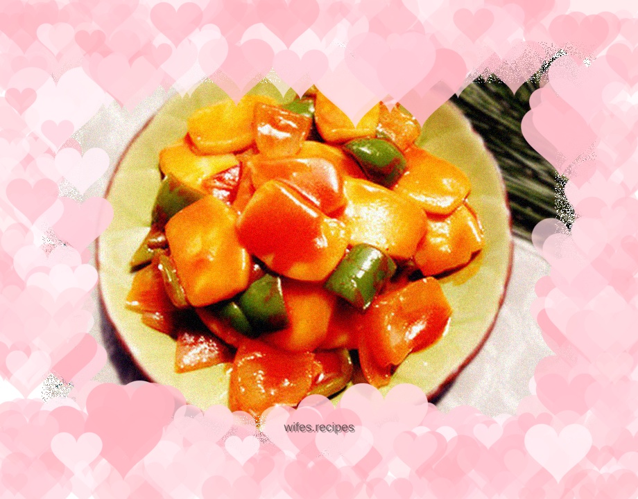 Korean fried rice cake