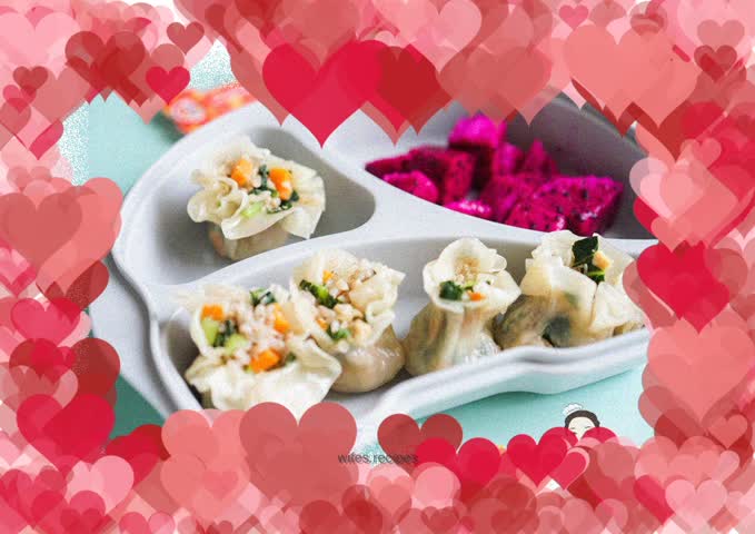 Cereal rice siomai over 12 months old