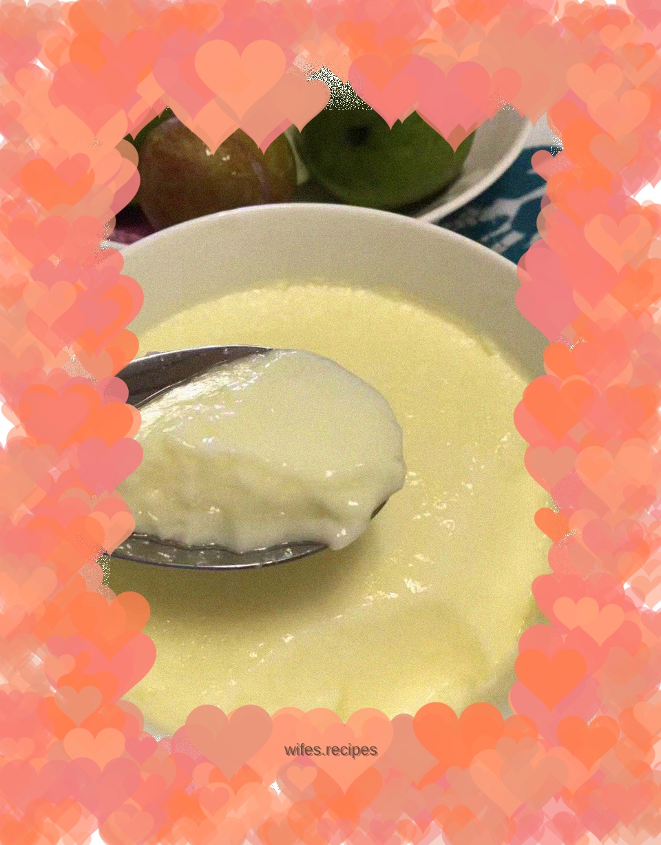 Steamed Egg with Milk