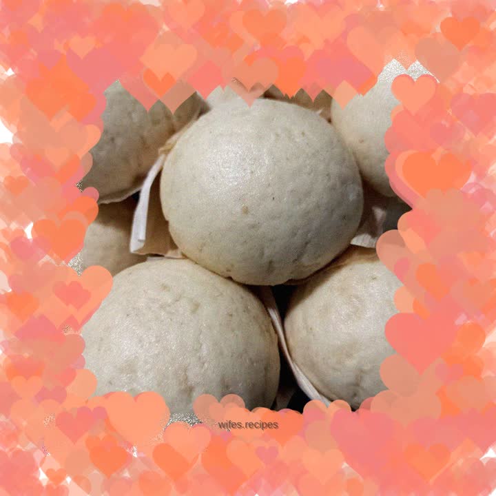 Corn oatmeal steamed buns