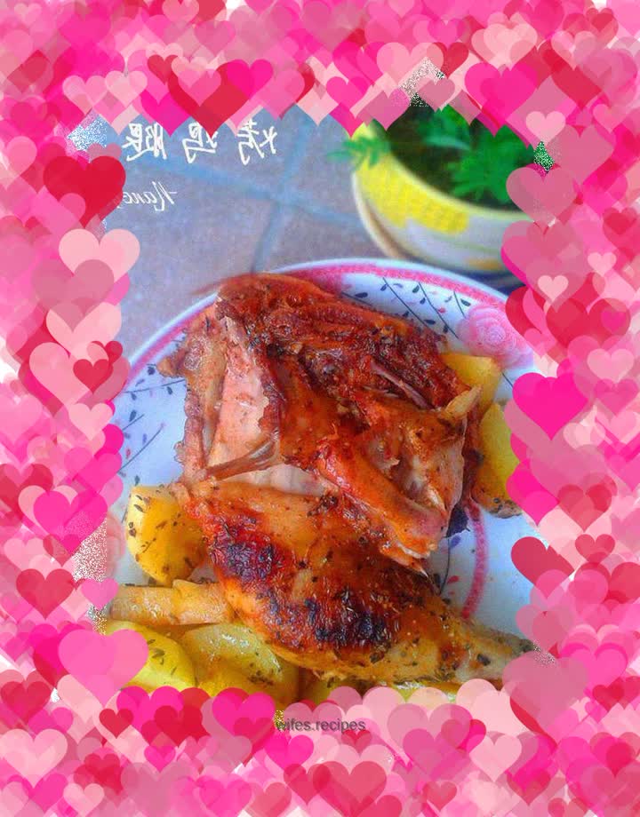 Grilled chicken legs