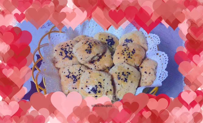 Delicious walnut cake