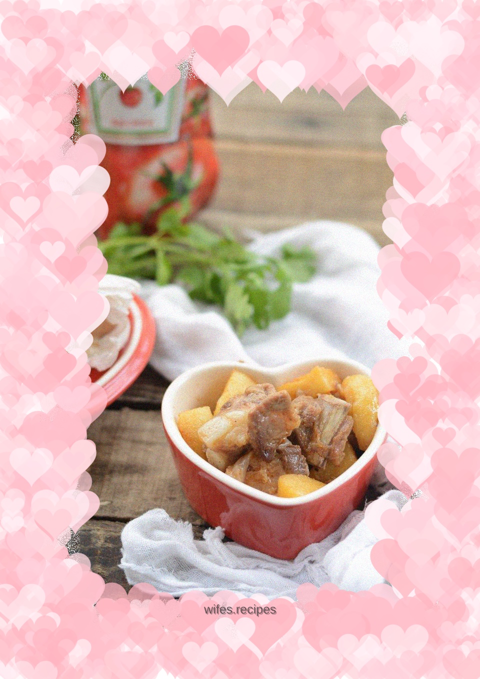 Fruits can also be used in cooking --- Fruity Braised Pork Ribs